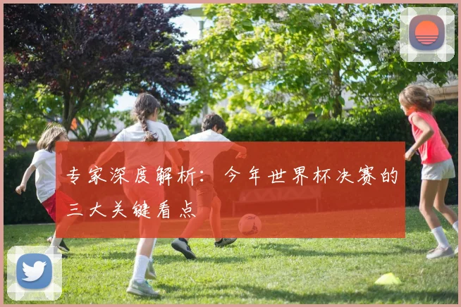 专家深度解析:今年世界杯决赛的三大关键看点